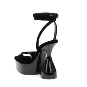 Tom Ford Velvet Disco Platform Sandal